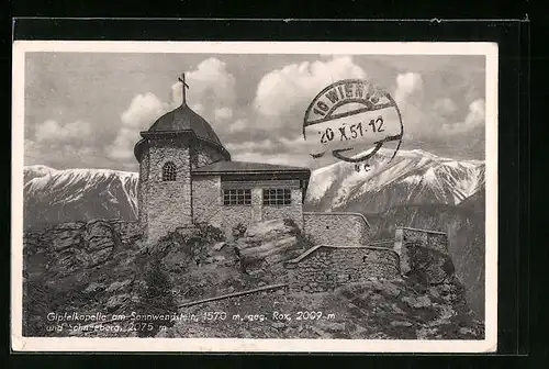 AK Schwarzau /Gebirge, Ort mit Bergpanorama