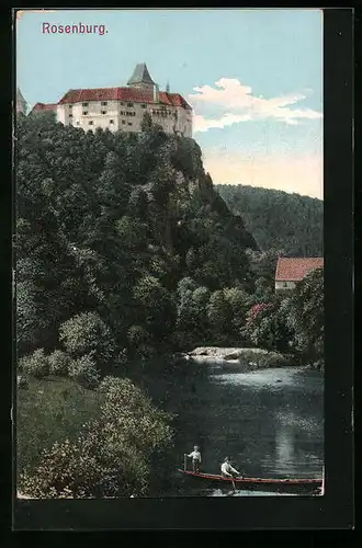 AK Rosenburg, Kahn vor der Burg