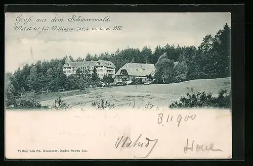 AK Villingen /Schwarzwald, Waldhotel