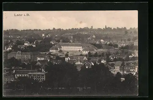 AK Lahr /Baden, Ort aus der Vogelschau