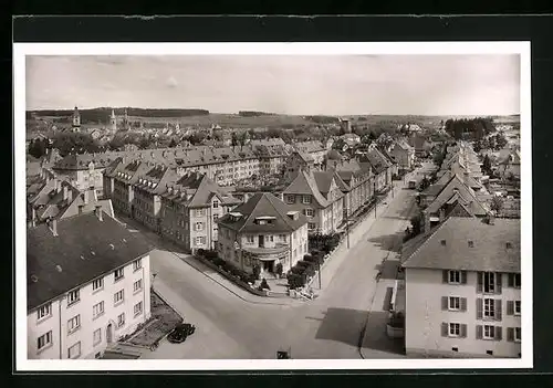 AK Villingen /Schwarzwald, Kirnacher und Scheffelstrasse