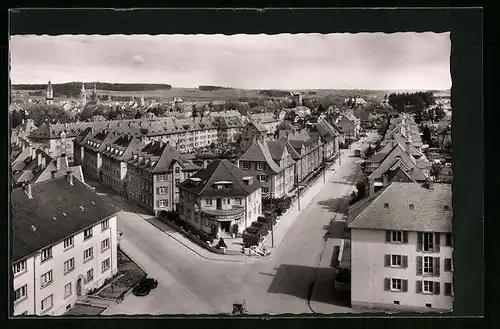 AK Villingen /Schwarzwald, Kreuzung Kirnacher und Scheffelstrasse