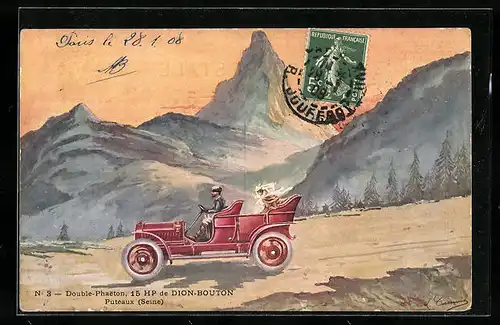AK Double-Phaeton, 15 HP de Dion-Bouton