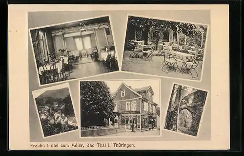 AK Bad Thal /Thür., Franks Hotel zum Adler