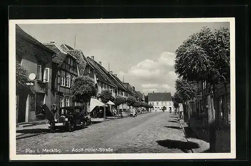 AK Plau i. Meckl., Strasse