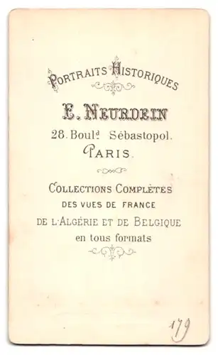 Fotografie E. Neurdein, Paris, 28 Boulevard Sebastopol, Portrait Pierre Augustin Caron de Beaumarchais, Autor