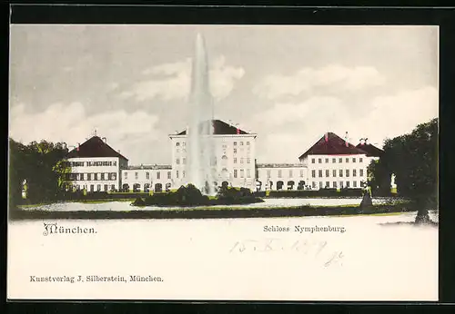 AK München, Schloss Nymphenburg