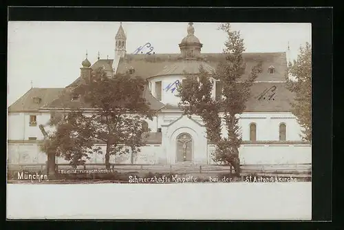 AK München, Schmerzhafte Kapelle bei der St. Antoniuskirche