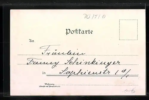 AK Thalkirchen bei München, Teilansicht aus der Vogelschau