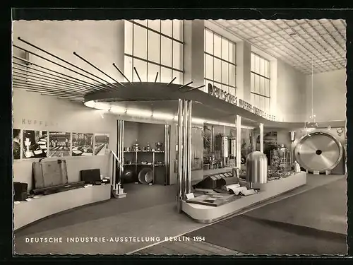 AK Berlin, Deutsche Industrie-Ausstellung 1954, Deutsches Kupfer-Institut