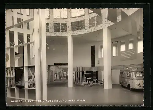 AK Berlin, Deutsche Industrie-Ausstellung 1954, Chemie und Kunststoffe