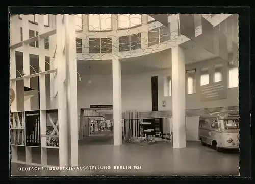 AK Berlin, Deutsche Industrie-Ausstellung 1954, Chemie und Kunststoffe