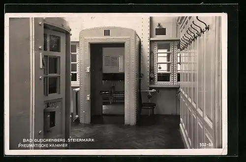 AK Bad Gleichenberg, Innenansicht Pneumatische Kammer