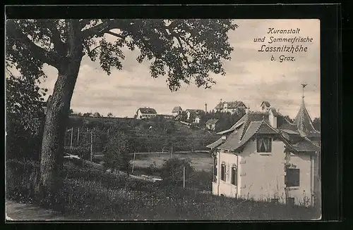 AK Lassnitzhöhe /Graz, Kuranstalt und Sommerfrische