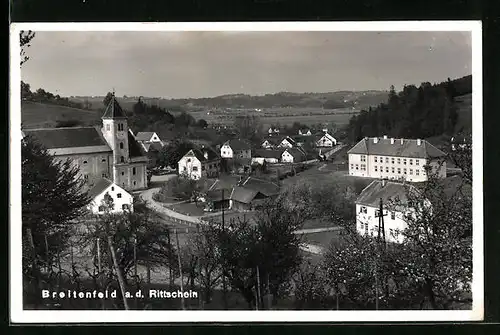 AK Breitenfeld /Rittschein, Ort mit Strasse