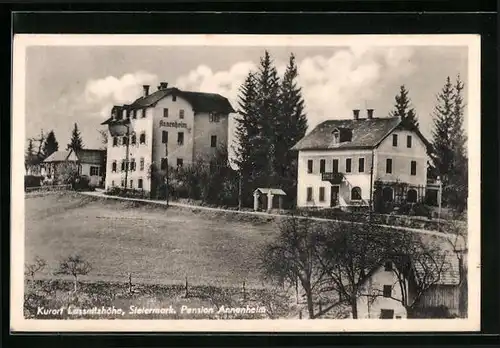 AK Lassnitzhöhe, Pension Annenheim am Weg