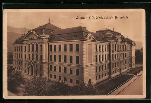AK Leoben, K. K. Montanistische Hochschule