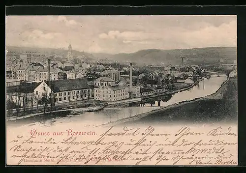 AK Rosswein, Ort am Ufer