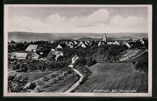 AK Reiselfingen /Bad. Schwarzwald, Ortsansicht aus der Vogelschau