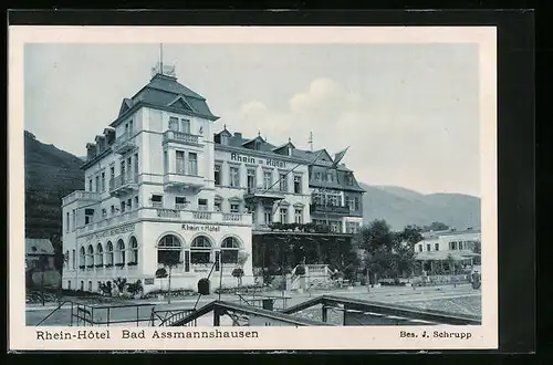 AK Bad Assmannshausen, Rhein-Hotel