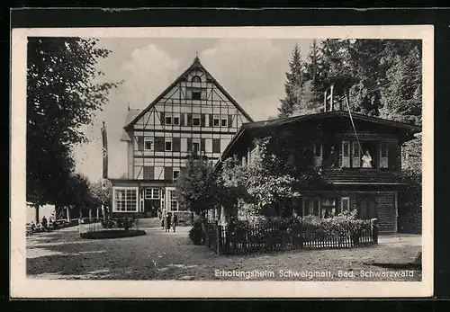 AK Schweigmatt /Schwarzwald, Ansicht Erholungsheim