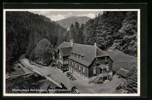 AK Bad Sulzburg /Schwarzwald, Waldkurhaus aus der Vogelschau