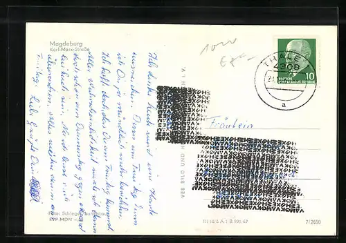 AK Magdeburg, Karl-Marx-Strasse