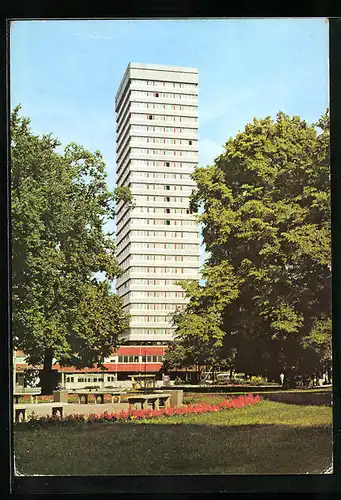 AK Frankfurt /Oder, Hochhaus am Platz der Republik