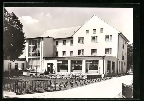 AK Plau /Kr. Lübz, FDGB-Erholungsheim Waldheim