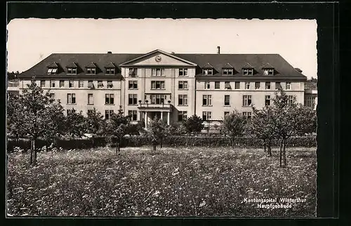 AK Winterthur, Hauptgebäude des Kantonsspitals