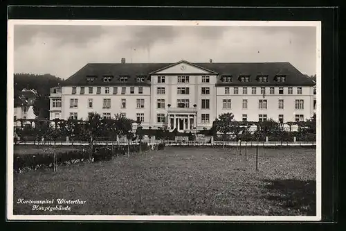 AK Winterthur, Kantonsspital, Hauptgebäude