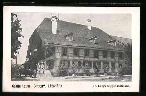 AK Lützelflüh, Gasthof zum Ochsen