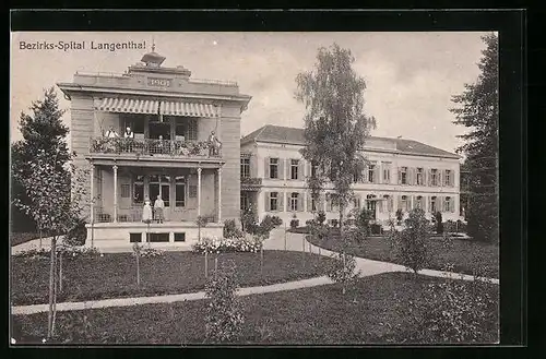 AK Langenthal, Bezirks-Spital, Parkpartie