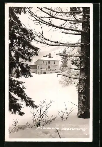 AK Semmering, Haus Semmering im Schnee