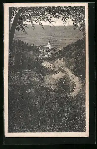 AK St. Andrä-Wördern, Blick zur Kirche