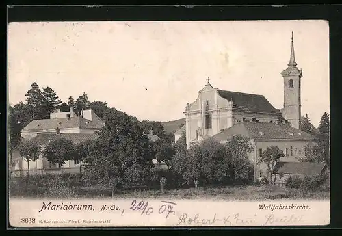 AK Mariabrunn, Wallfahrtkirche im Grünen