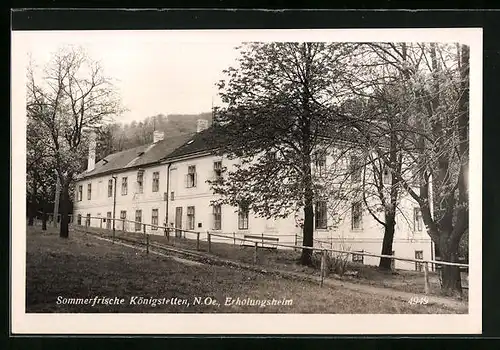 AK Königstetten, Erholungsheim im Grünen
