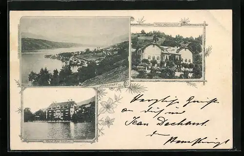 AK Millstatt am See, Villa Marienhof, Hotel See Villa, Totalansicht