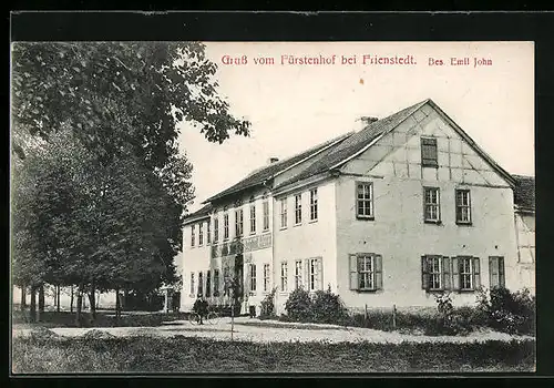 AK Frienstedt, Gasthaus Fürstenhof von Emil John