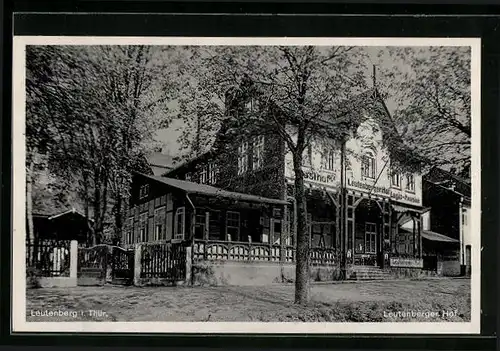 AK Leutenberg i. Thür., Hotel und Pension Leutenberger Hof