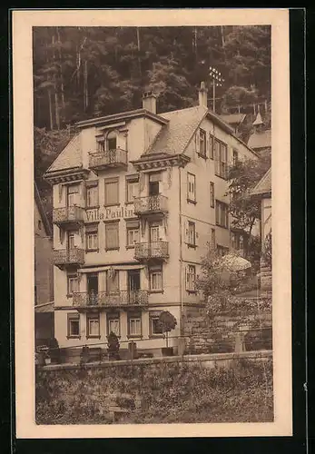 AK Wildbad, Kath. Schwesternhaus, Villa Pauline