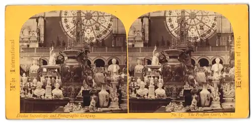 Stereo-Fotografie London Stereoscopic and Photog. Co., London, Ausstellung 1862, The Prussian Court