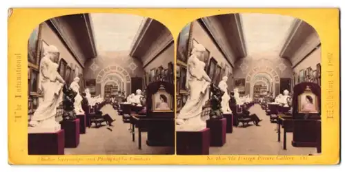Stereo-Fotografie London Stereoscopic and Photog. Co., London, Ausstellung 1862, Foreign Picture Gallery