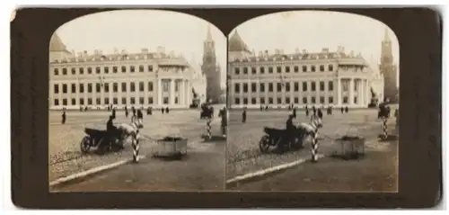 Stereo-Fotografie American Stereoscopic Co., New York / NY, Ansicht Moscow, A Convent and the Redeemers Gate