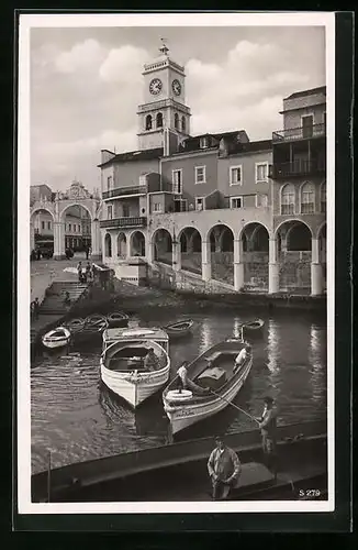 AK Ponta Delgada, Kai, altes Tor und Kirche