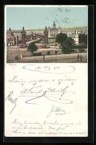 AK Prag, Vystava, Ausstellungsgelände