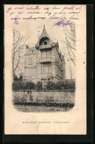 AK St. Honoré-les-Bains, Villa Suzanne