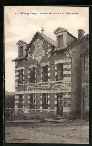 AK Colméry, Bureau des Postes et Télégraphes