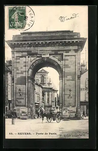 AK Nevers, Porte de Paris