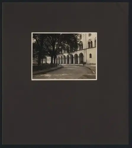 Fotografie unbekannter Fotograf, Ansicht München, Ludwig-Maximilians-Universität um 1928